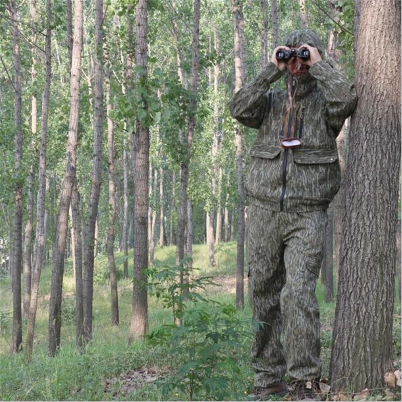 Sunmmer Autumn camouflage bird watching lure fishing hunting water tree reed bionic suit | Спорт и развлечения