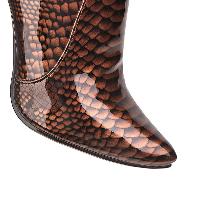 

Lsewilly Size 33-46 fashion autumn winter boots women pointed toe zip sexy prom boots elegant ladies over the knee boots K229