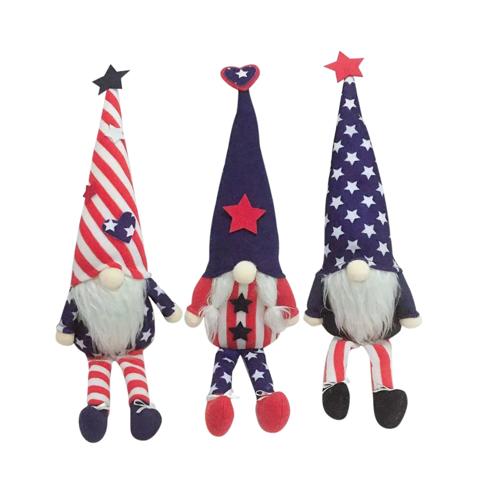

3 шт. Отечественной гном плюшевые американские выборы украшения Гостиная многоцветный Desktop украшения вечерние плюшевые статуэтки, миниатюр...