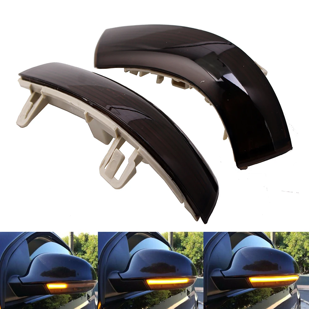 Пара светодиодный сторона крыло динамический сигнал поворота светильник для