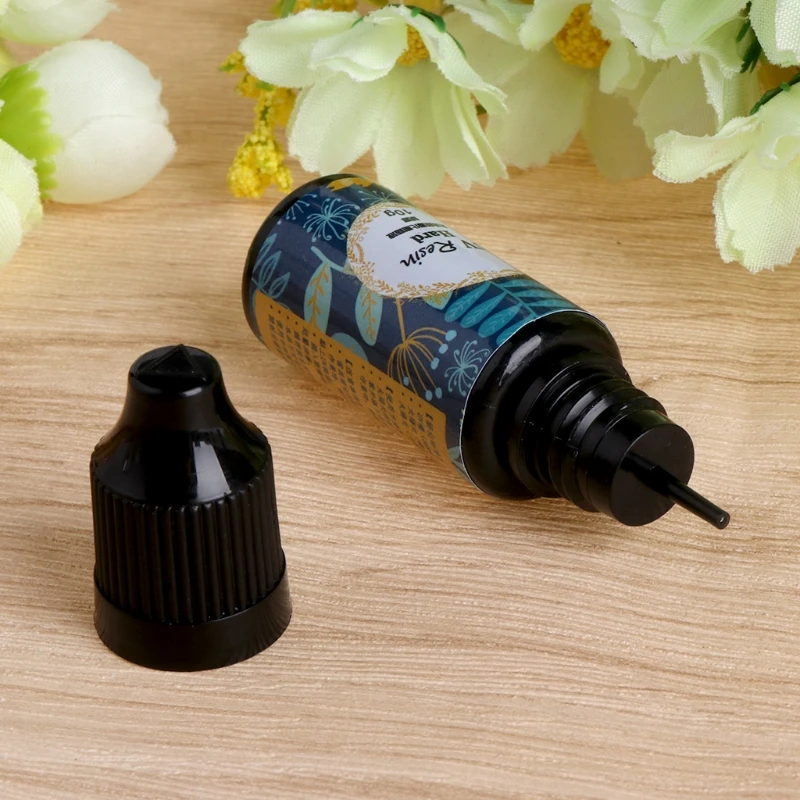 60 г УФ эпоксидная смола Сделай Сам Изготовление ювелирных изделий прозрачный