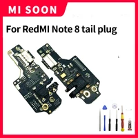 for redmi note 8 tail plug small board usb charging interface to send cable microphone module flex cable connector whit tools