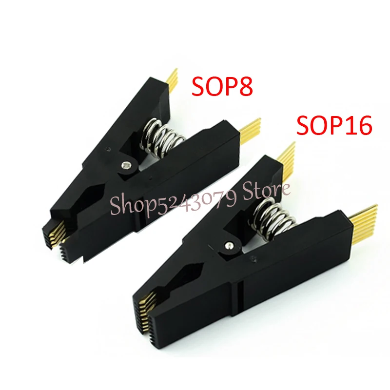 Зажим для тестирования программатора SOP8 SOP16 SOP SOIC 8 SOIC8 DIP8 DIP Pin IC | Обустройство дома