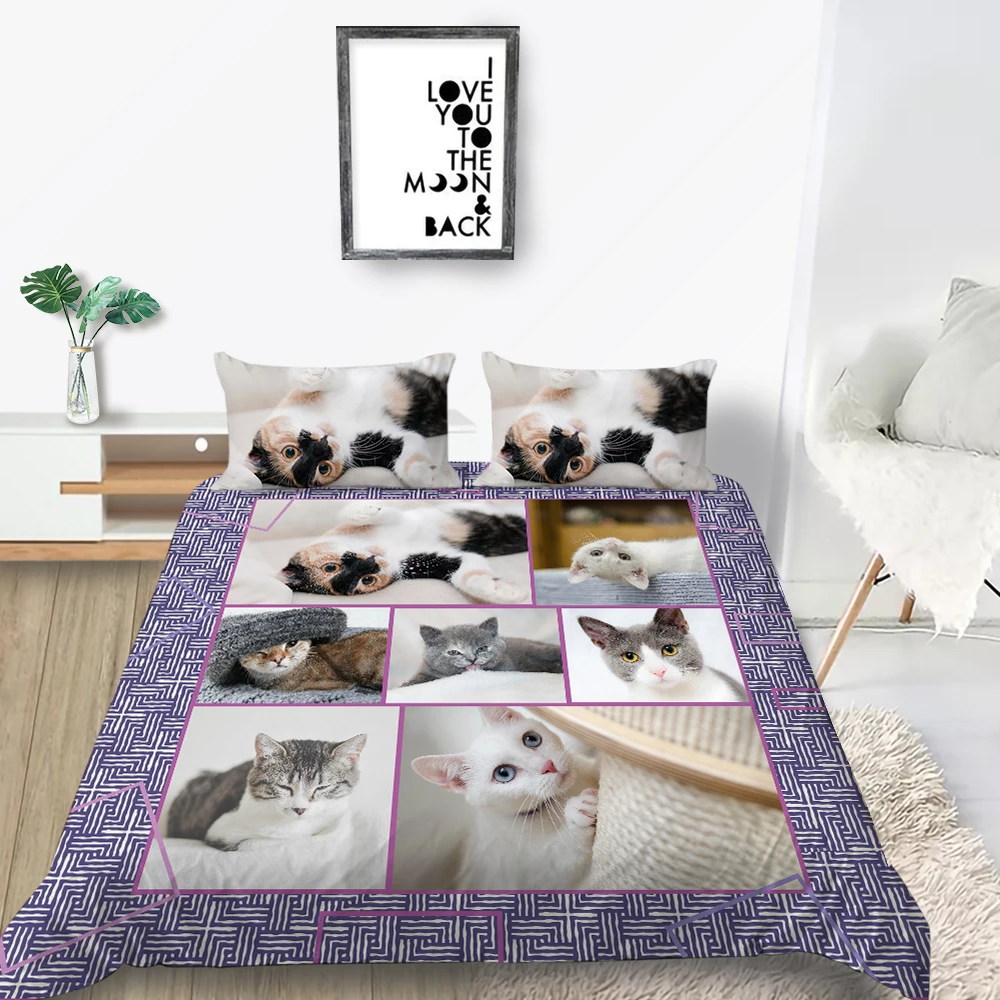 Комплект постельного белья для девочек комплект с пододеяльником и покрывалом в