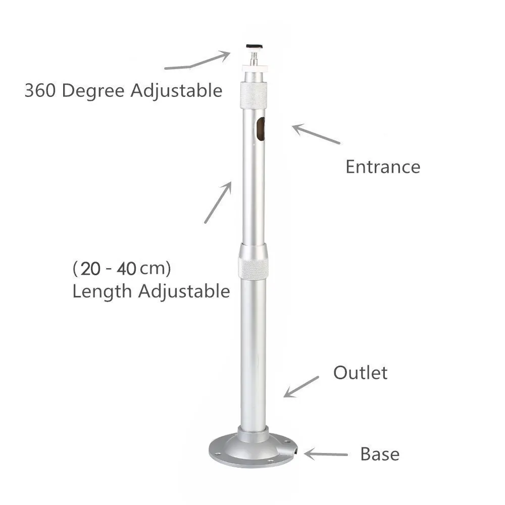 20-40 см настенный кронштейн для проектора регулируемый на 360 градусов держатель