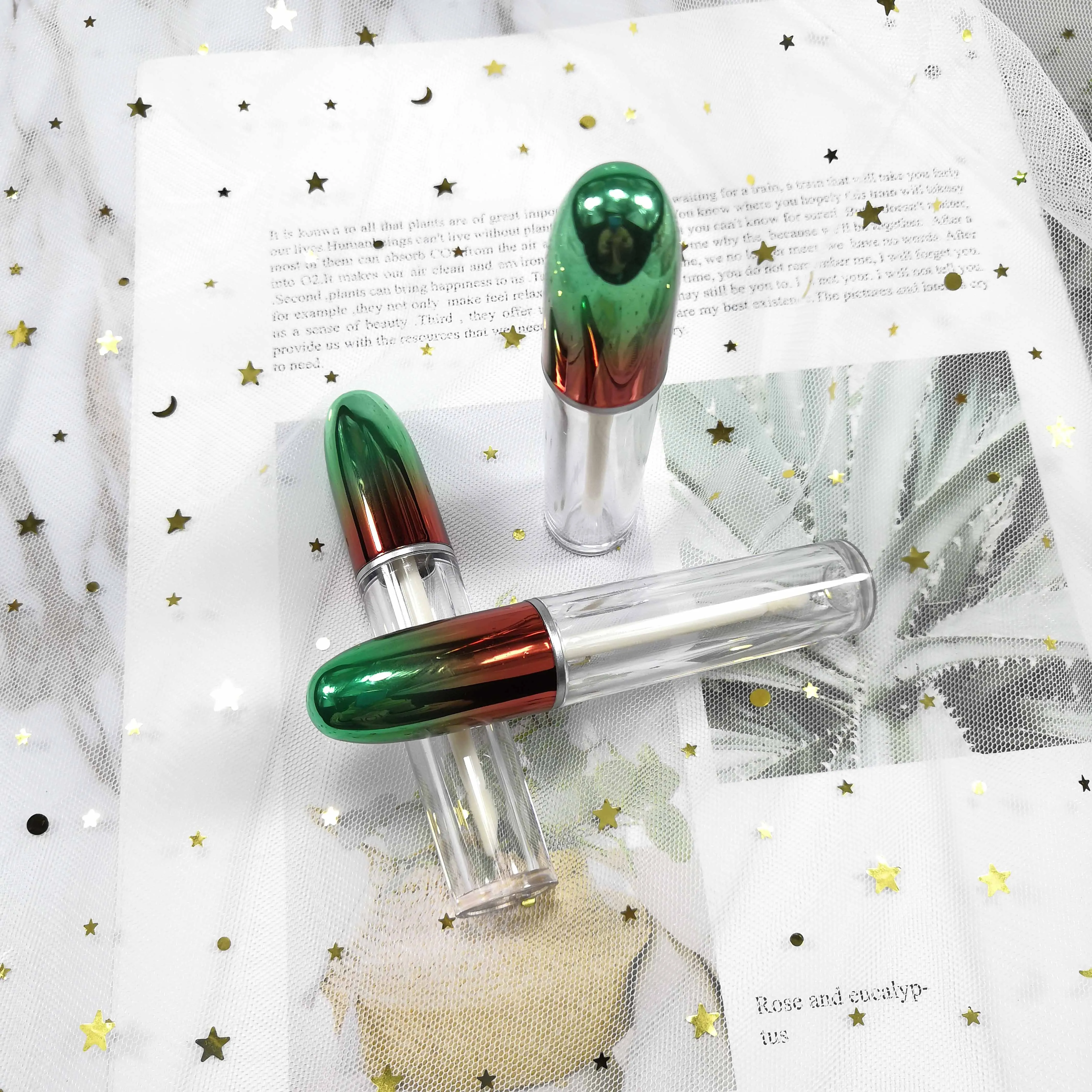 /20/50 шт Радуга крышкой контейнеры бальзам для губ пустой макияж Косметические