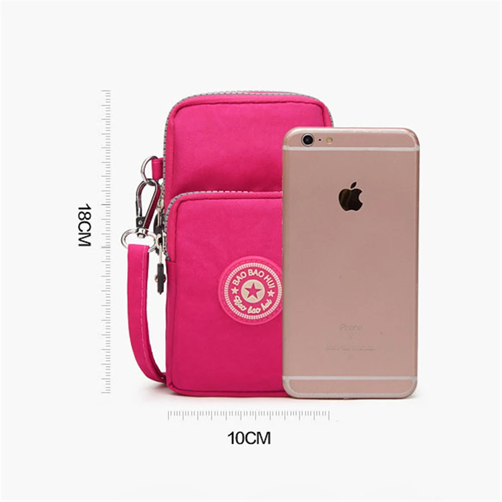 women print crossbody phone bag for samsungiphonehuaweihtclg arm shoulder case small messenger bag running sports pocket free global shipping