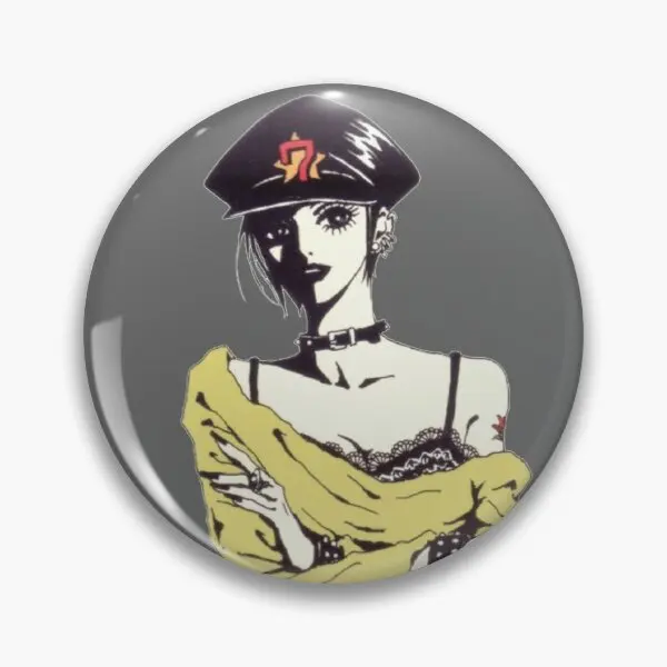 

Nana Osaki Full y Soft Button Pin Metal Creative Jewelry Women Cartoon Cute Hat Funny Lapel Pin Gift Clothes Fashion Lover
