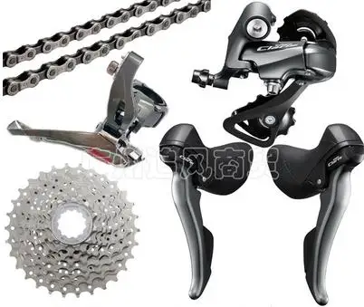 CLARIS R2000 Groupset 2*8S рычаг переключения ручного тормоза для дорожного велосипеда +