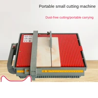 Multifunctional woodworking ceramic tile sliding table saw electric circular saw cutting machine electric chamfer panel saw dus