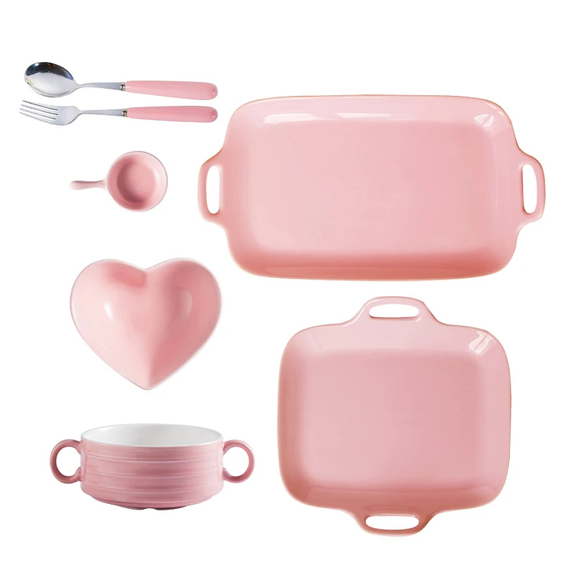 Творческий японский Стиль пару наборы для ухода за кожей посуда керамика один