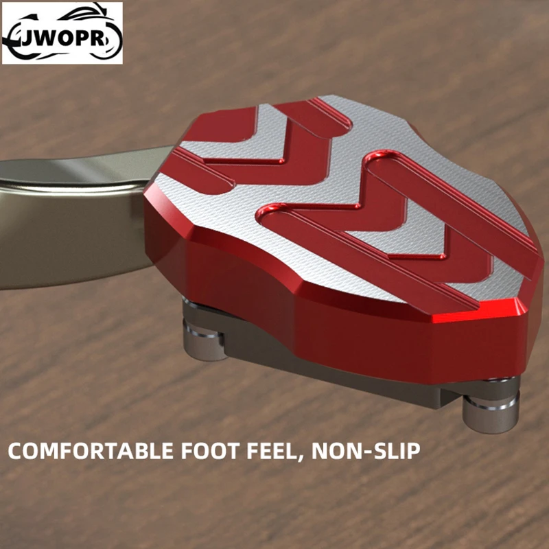 

JWOPR Motorcycle Rear Brake Widened Pedal Pad Modification Parts for ZONTES ZT250-S/ZT310-RXT/KIDEN KD250/KD150-FHJGVLZ