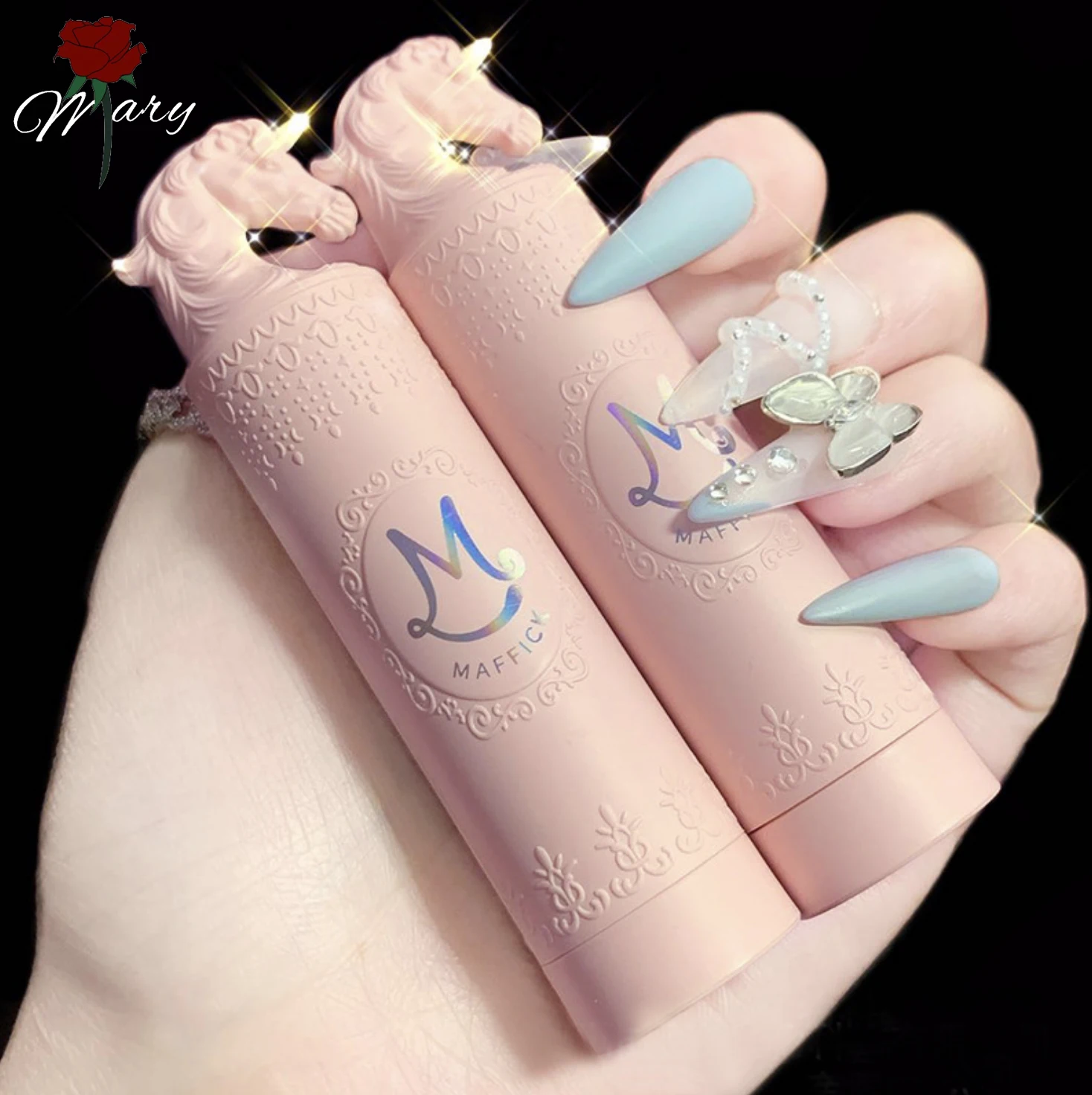 

Rosemary 6 Colors Matte Lipstick Tubes Waterproof Long Lasting Sexy Red Lipstick Pigments Makeup Never Fade Away