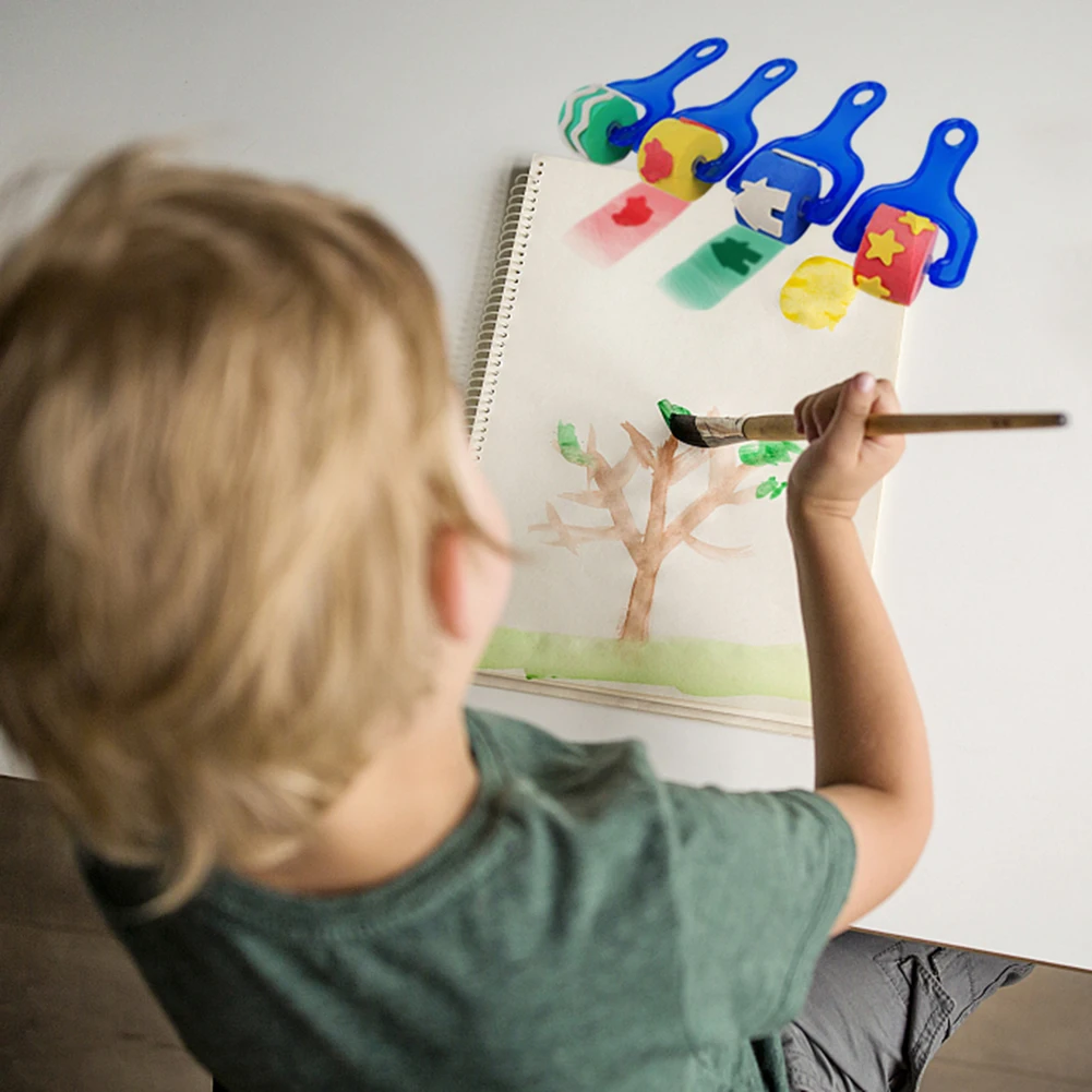 Многоразовый безопасный губчатый валик для рисования сделай сам 30 шт. набор