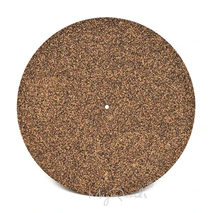 3 мм пробковый и резиновый поворотный коврик, антистатический коврик для виниловых пластинок высокого качества