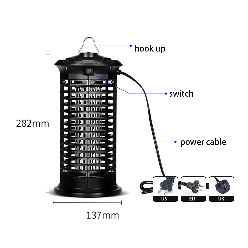 Жук ловушка для насекомых Zapper Fly феромоны внутреннего и наружного спорта