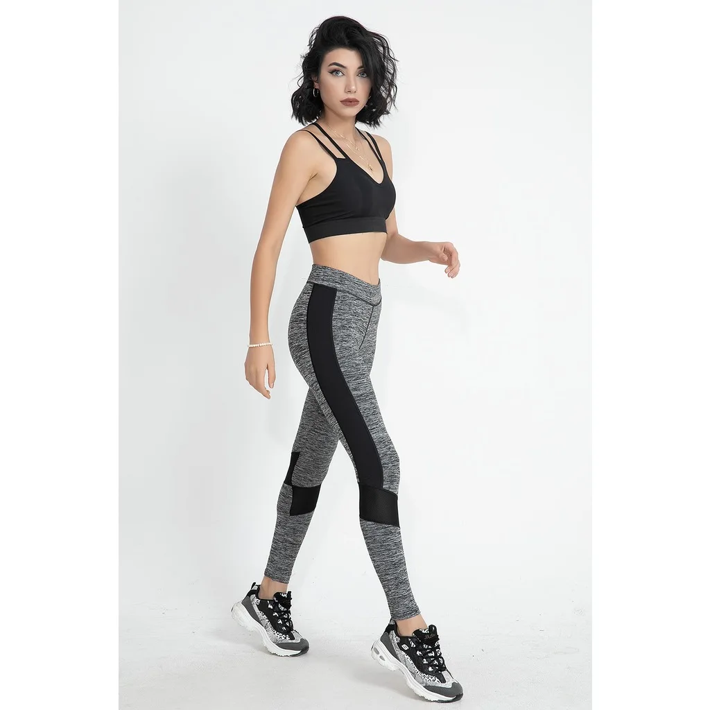 WPR Fishnet Detailed Women Athletic Leggings