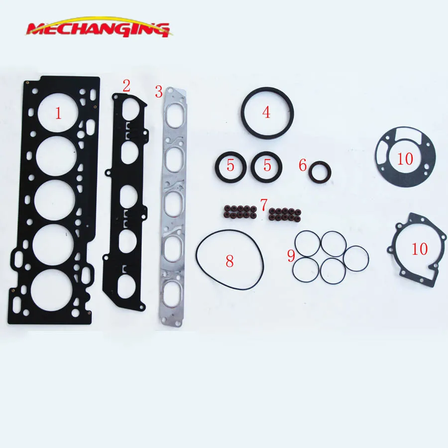 Для FORD FOCUS II или S MAX 2 5 B5254T3 B5254T6 B5254 гида хувей Металл полный комплект прокладок