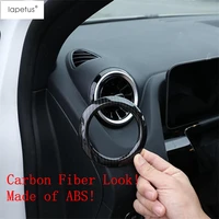 lapetus accessories for mercedes benz b w247 class 2019 2022 air conditioner outlet vent molding cover trim abs carbon fiber