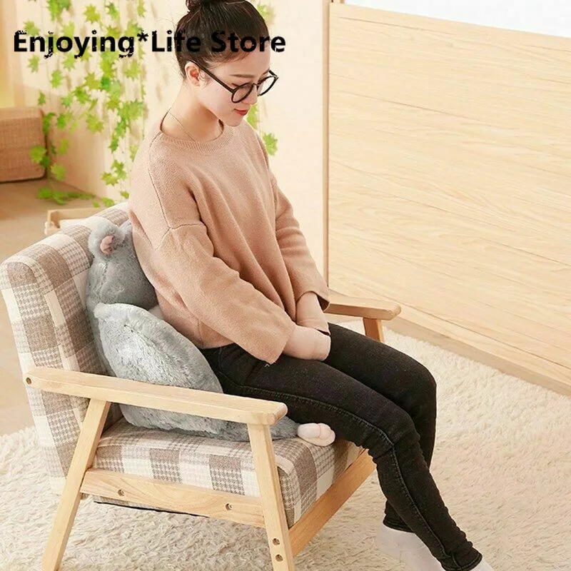 Плюшевый детский Подушка хомяк кресло для классной комнаты офисный стул мягкая