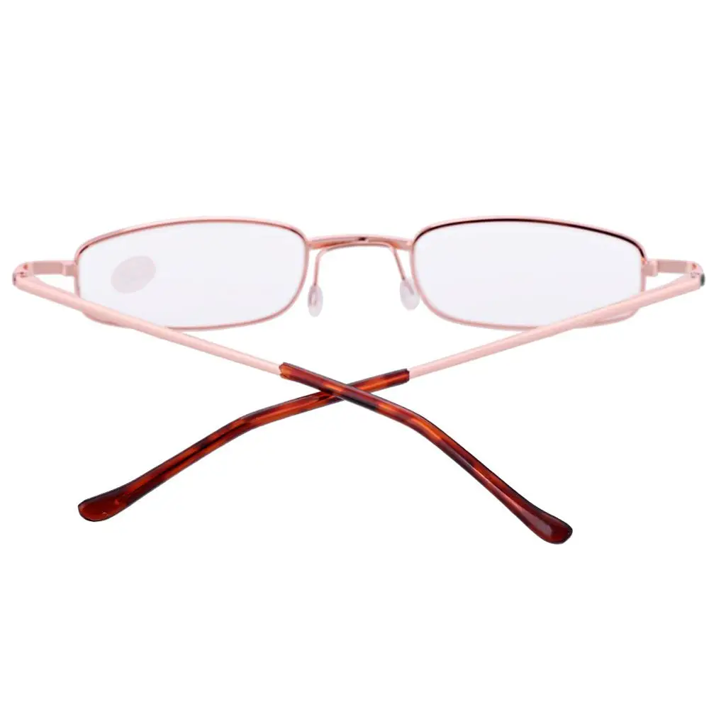 Унисекс подарки для мужчин и женщин старые портативные металлические очки