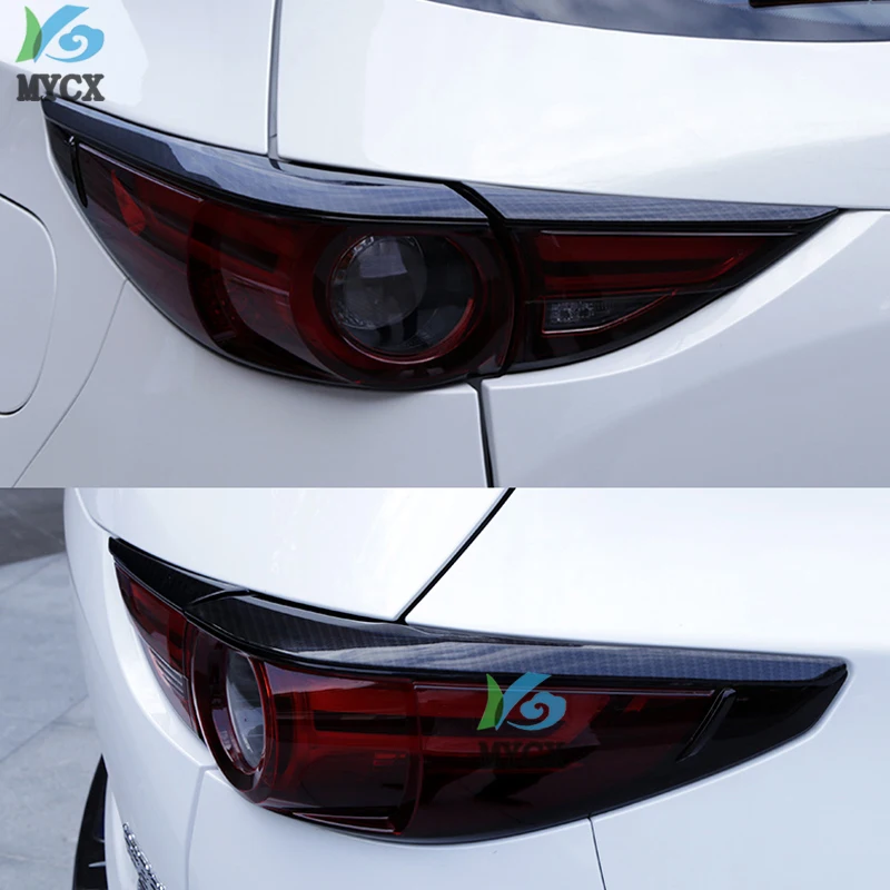 Задний фонарь из углеродного волокна для Mazda светильник CX5 CX 5 2017-2019 отделка