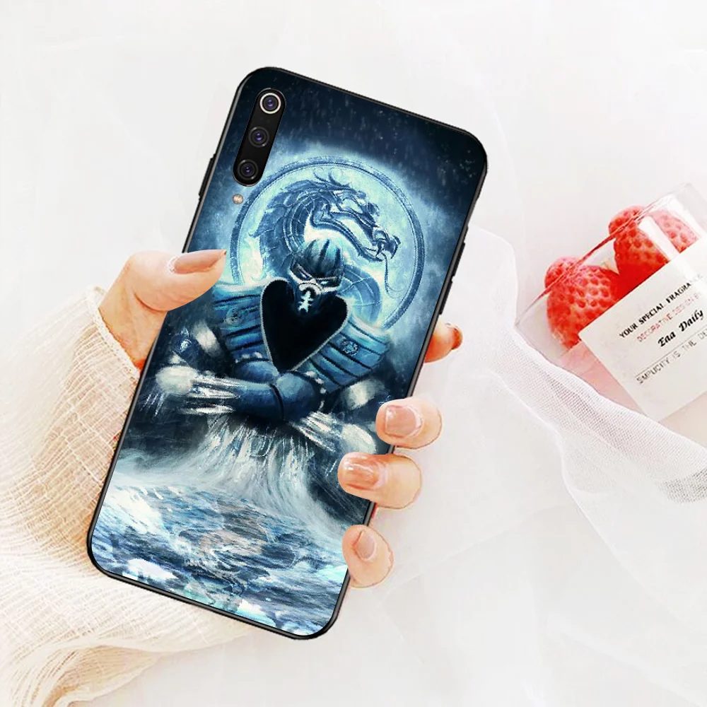

NBDRUICAI Scorpion In Mortal Kombat Luxury Unique Design Phone Cover for Xiaomi Mi9 9SE 8SE Pocophone F1 Mi8 Lite