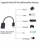 Кабель-переходник usb-c 3,1 (штекер)USB 2,0 (гнездо), для передачи данных, для смартфонов Android, Samsung, Xiaomi, Huawei