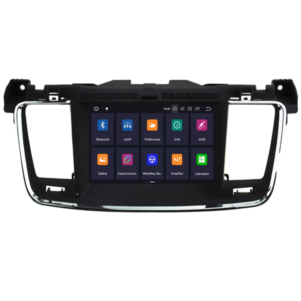 4 ГБ ОЗУ Android 10 автомобильный DVD плеер для Citroen DS5 Peugeot 508 2011 2019 радио GPS Navi BT Wifi DVR +