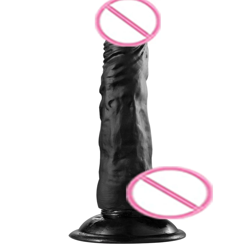 Audlt Products Lifelike Skin Flesh Black Brown Color Huge Penis Masturbate Women Sex Toy Dick | Dildos