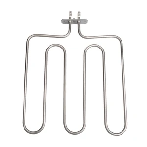 Электрический нагревательный элемент 2000 Вт, 230 В, 3U, Высококачественная прямая труба из нержавеющей стали 304 для сауны, плиты