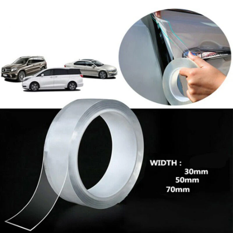 

HOT Seller Firm GM Anti-collision Strip Nano Tape Scratch Proof Car Threshold Transparent Film Door Edge Protection Car Sticker
