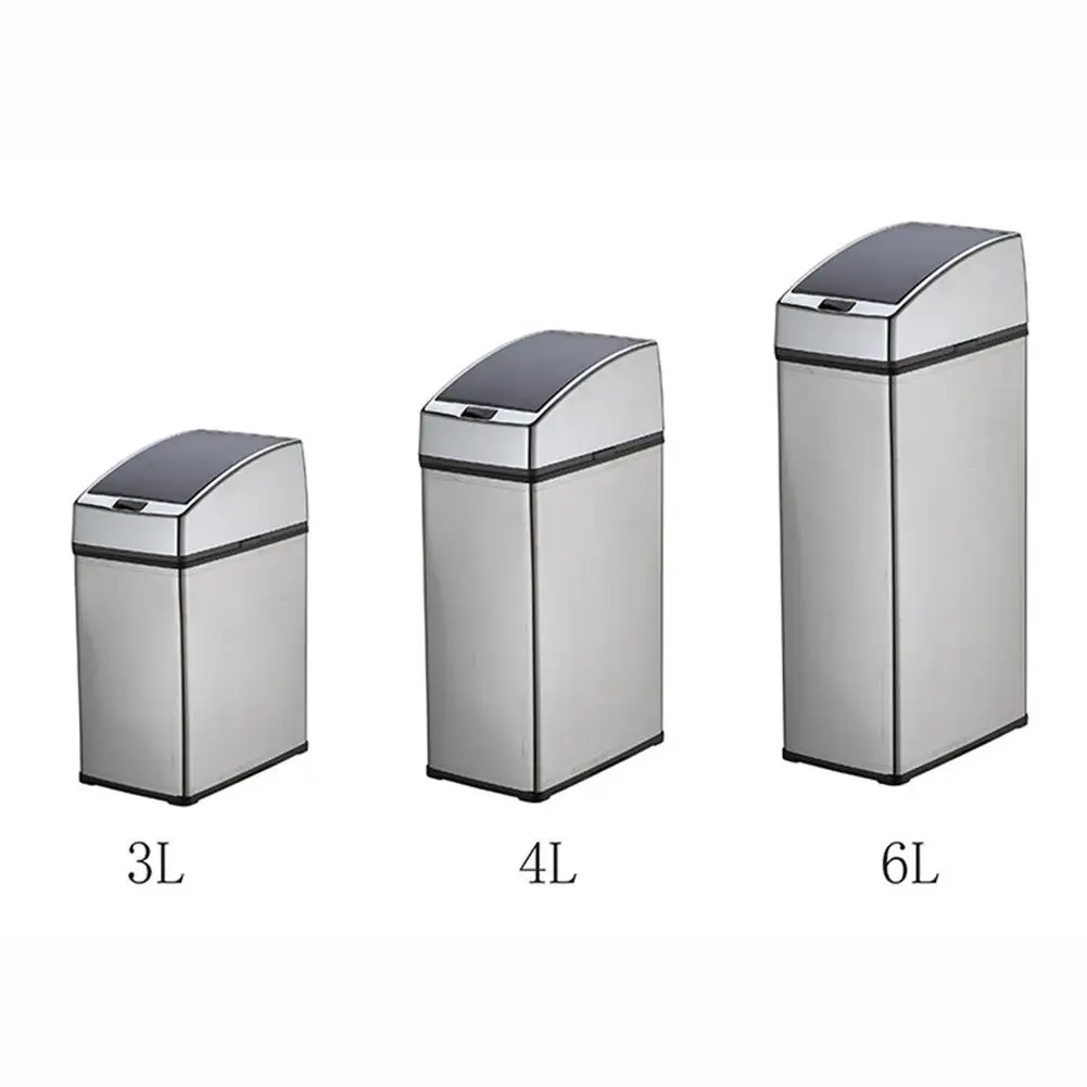 

3/4/6L smart automatic induction Trash can The kitchen bedroom furniture products storage organization The trash