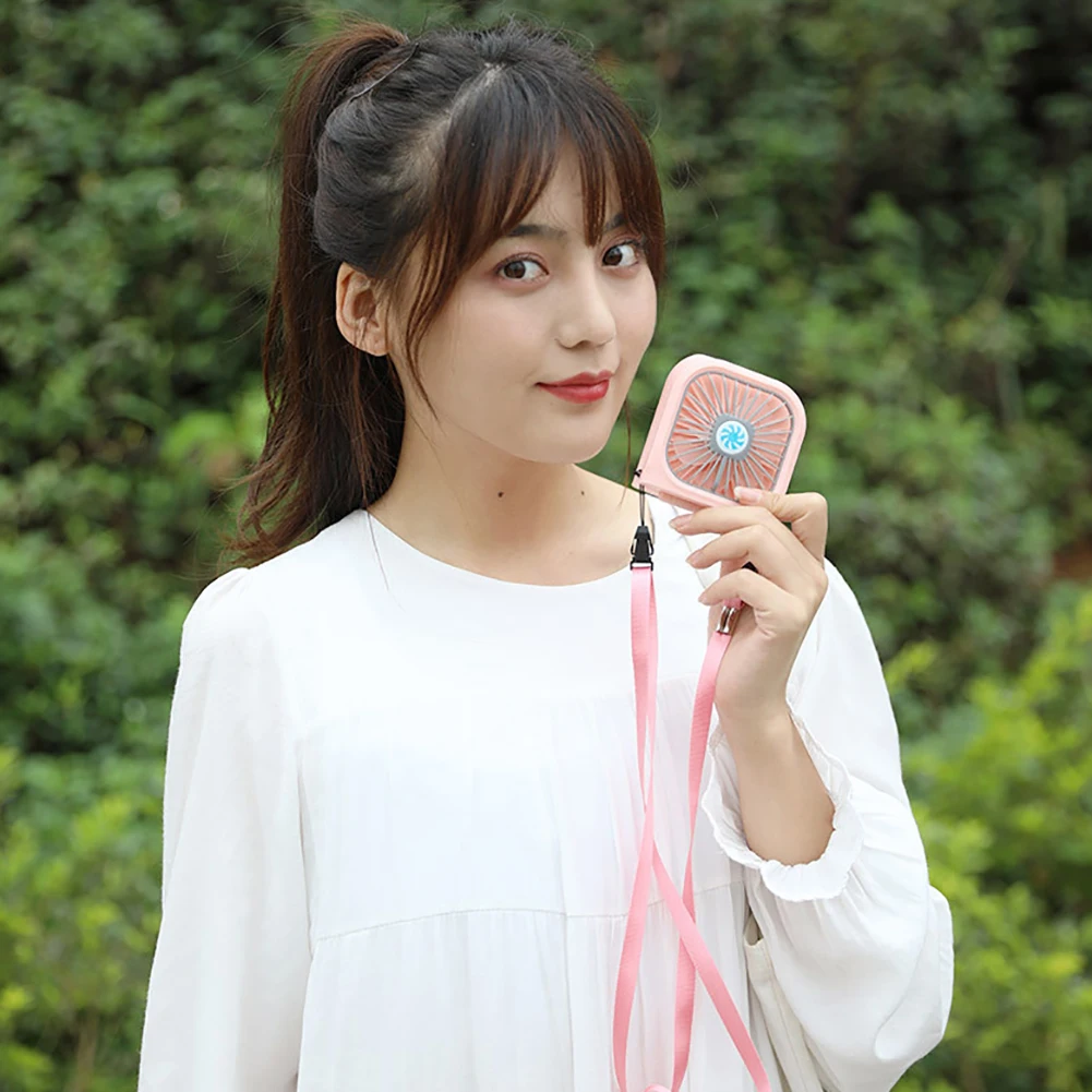 Мини Портативный складной USB вентилятор Ручной перезаряжаемый для путешествий 3