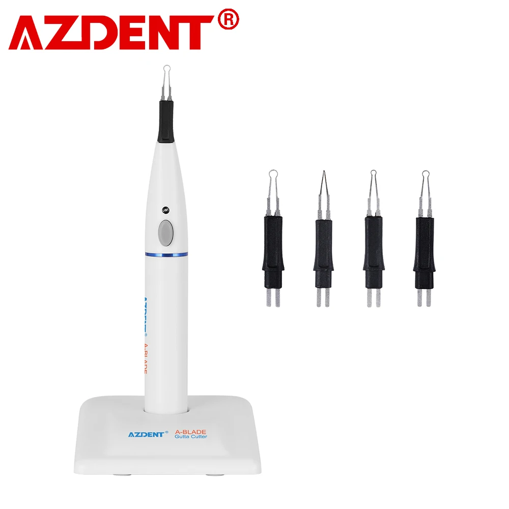 AZDENT-cortador de gutapercha Dental, máquina clínica de calentamiento Dental, A-BLADE Ⅱ con 4 puntas