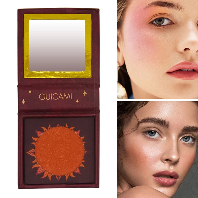 

Blush Glitter Long Lasting Natural Makeup Not Floating High Color Rendering Waterproof Eyeshadow Highlighter All-In-One Makeup