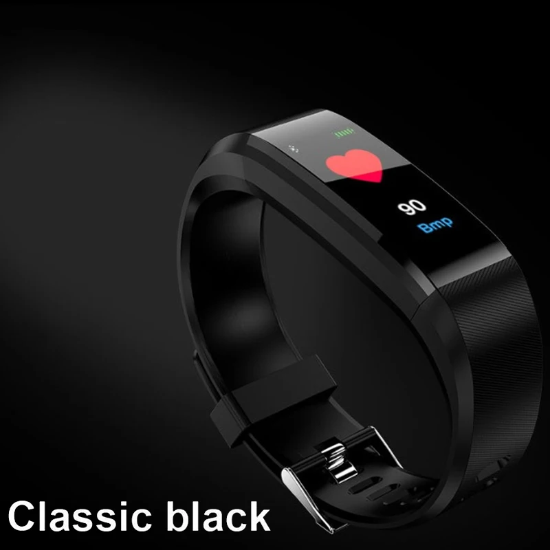 Унисекс Спорт Здоровье Водонепроницаемый Фитнес будильник пульсометр Смарт