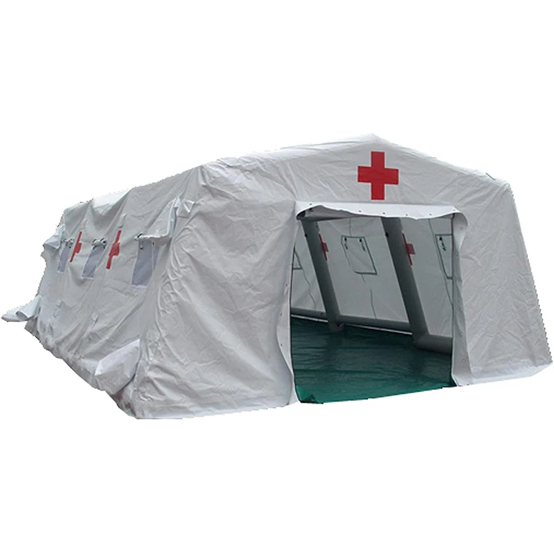 Надувная аварийная палатка наружная надувная медицинская с воздушным насосом