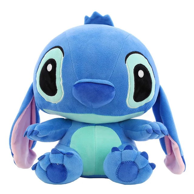 65cm blue Детская одежда на рост 80, 20 см известный детские игрушки Kawaii стежка Плюшевые игрушки и куклы из мультфильма аниме Лило и Стич милый шовные игрушки для Для детей подарок на день рождения - Цвет: 65cm blue