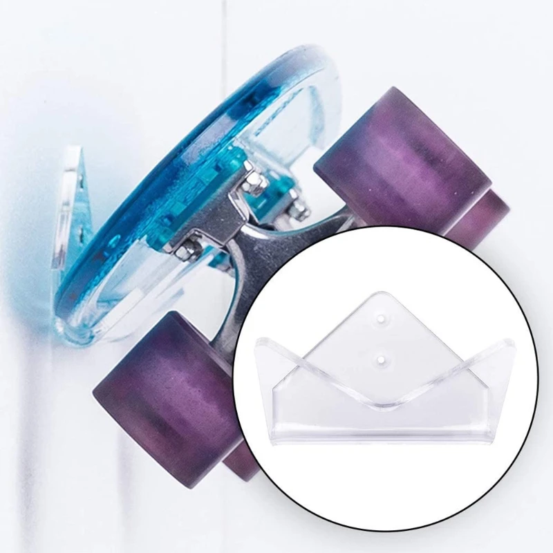 

Skateboard Wall Mount Rack Display Stand Hanger Acrylic Longboard Wall Holder