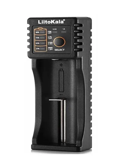 Универсальное зарядное устройство LiitoKala Lii-100B зарядка одного аккумулятора |