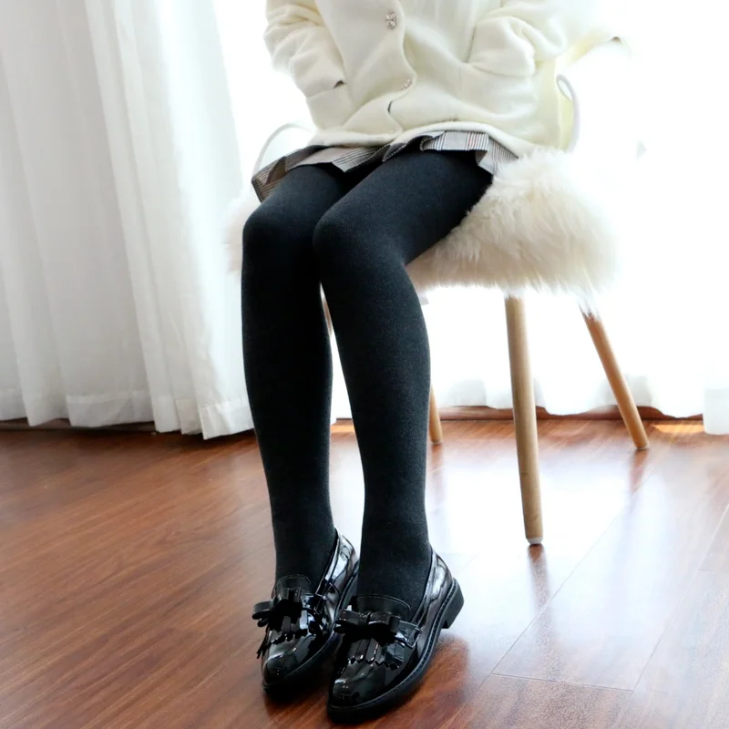 Колготки женские из чесаного хлопка японские микро-давления антипиллинговые