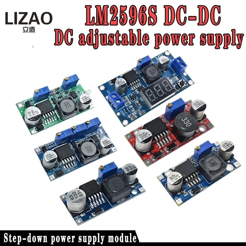Регулируемый модуль регулятора DC-DC LM2596 LM2596S устройство 3A вход 4 В-35 В выход 1 23 в-30 в
