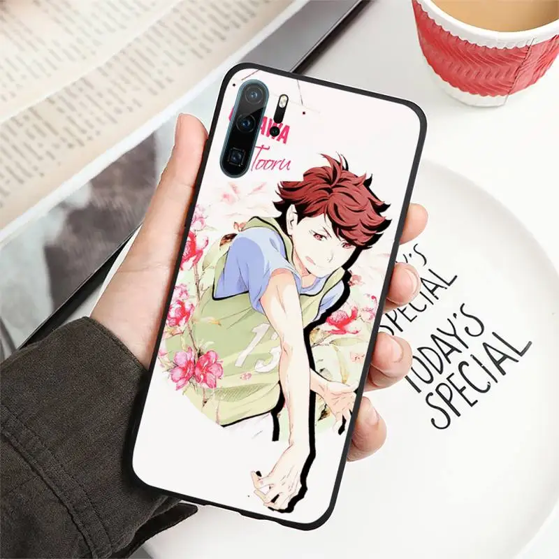 

Anime Haikyuu Oikawa funda Phone Case For Huawei P40 P20 P30 lite Pro P Smart 2019 Mate 40 20 10 Lite Pro Nova 5t