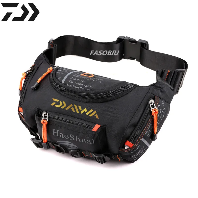 

2021 Daiwa Multi-function Fishing Bags Travel Bag Bumbag Waist Money Belt Passport Wallet Zipped Pouch Camouflage Waist Packs