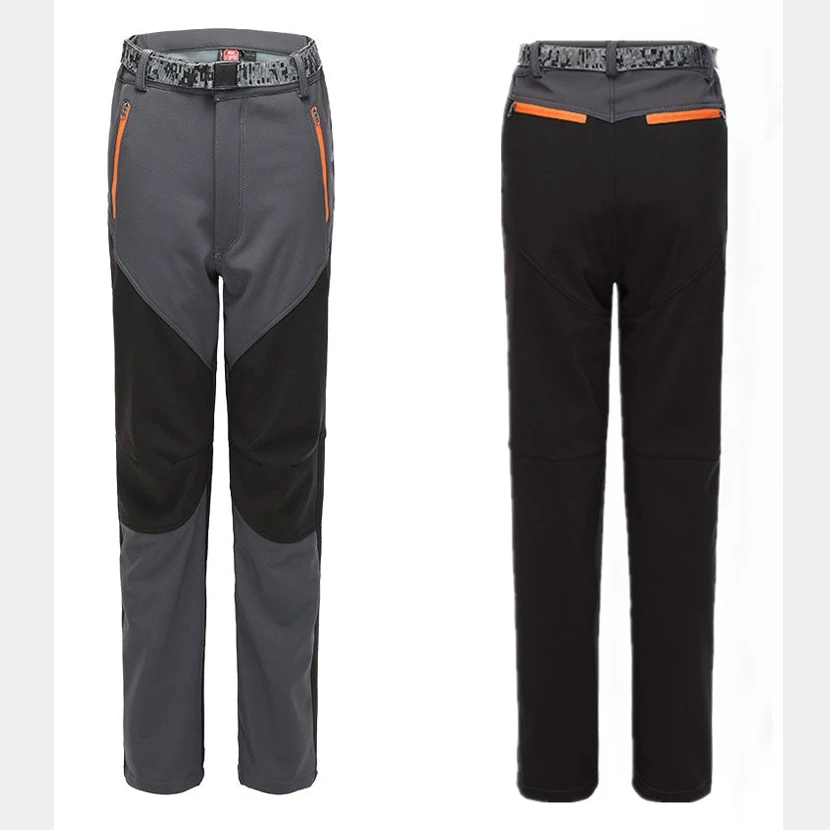 Женские Походные штаны на осень и зиму утепленные мягкие флисовые брюки для