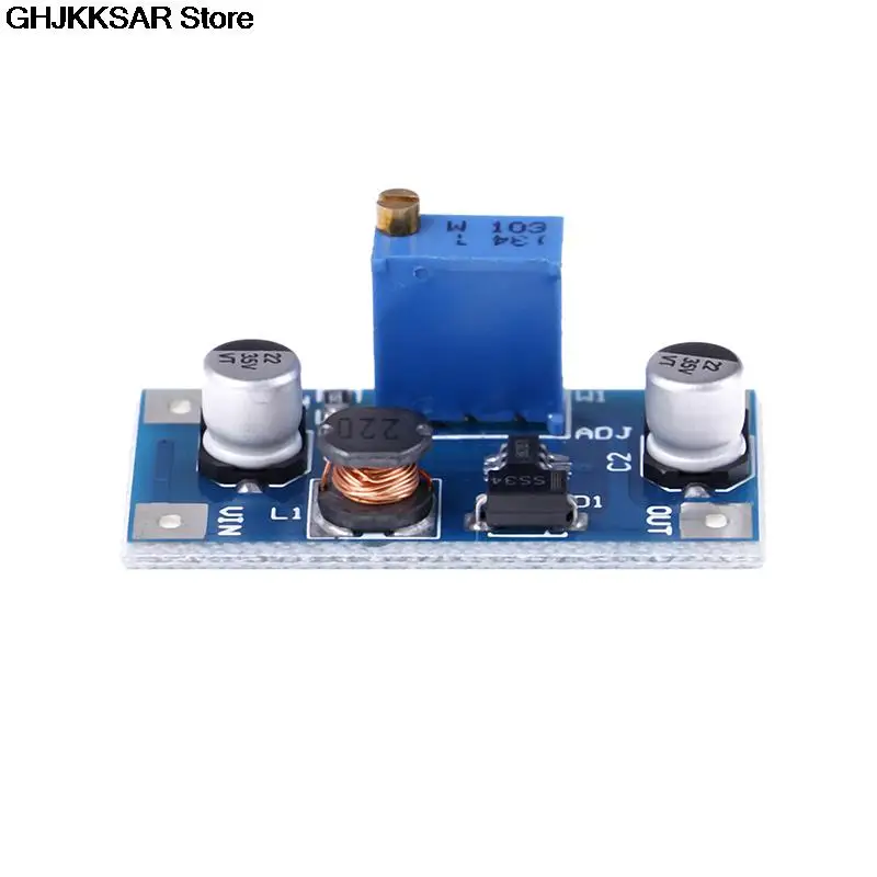 1 шт. 2A DC-DC повышающий преобразователь напряжения Питание 2V-24V постоянного тока до