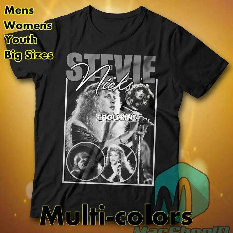 

Stevie Nicks, винтажные вдохновляющие футболки Hypebeast, футболки для музыки и художника, большие размеры, мужские необычные футболки, рубашки с прин...