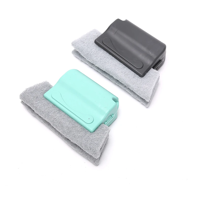 1Pc New Useful Microfiber Window Cleaning Brush Air Conditioner Duster Cleaner With Washable Venetian Blind Blade Cloth | Дом и сад