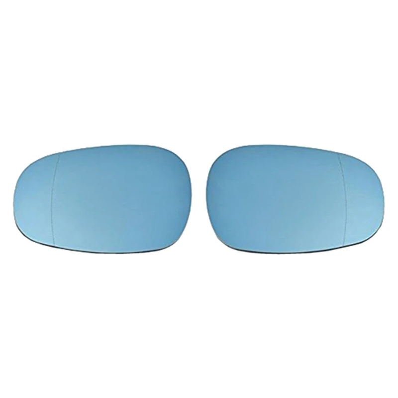 

1 Pair Wing Mirror Glass Blue Heated Blind Spot for -BMW 3 Series E90 E92 E93 LCI 2009-2013 51167252893, 51167252894
